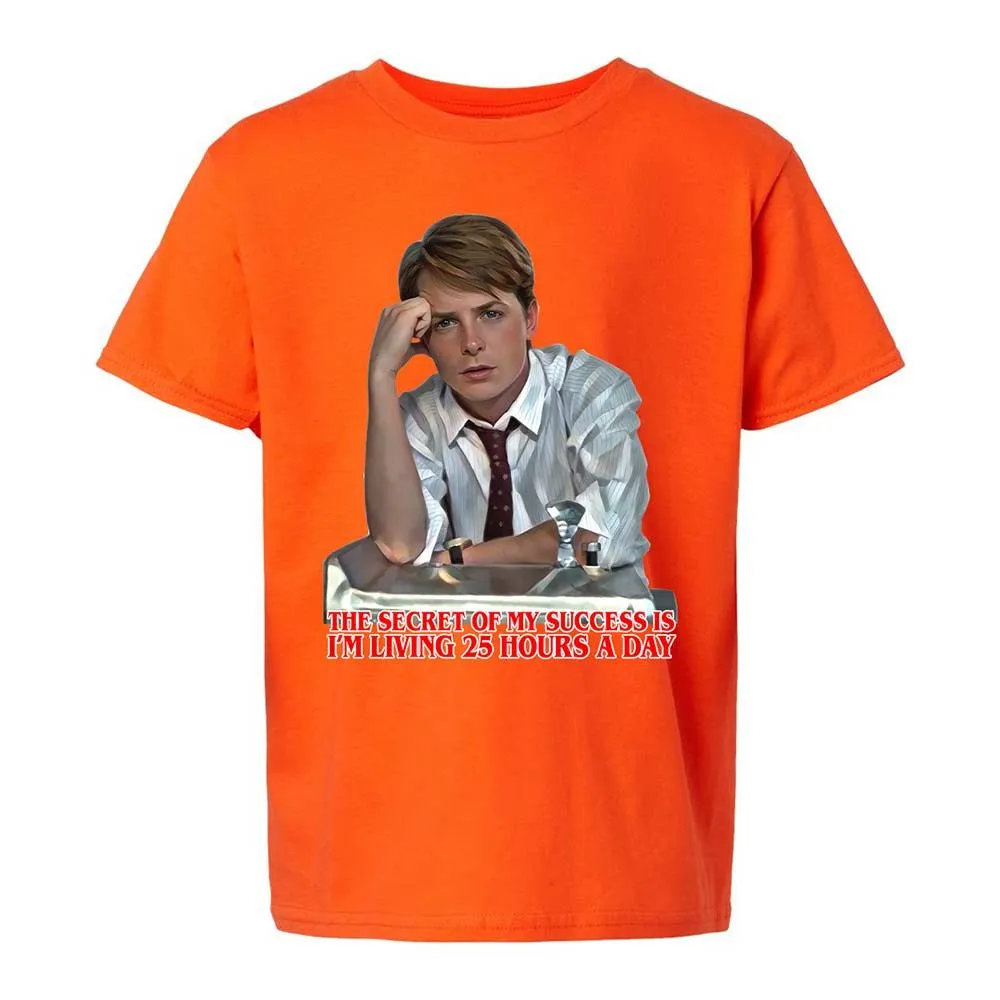 Kids T-Shirt - D2XHXFJE - Orange - 13