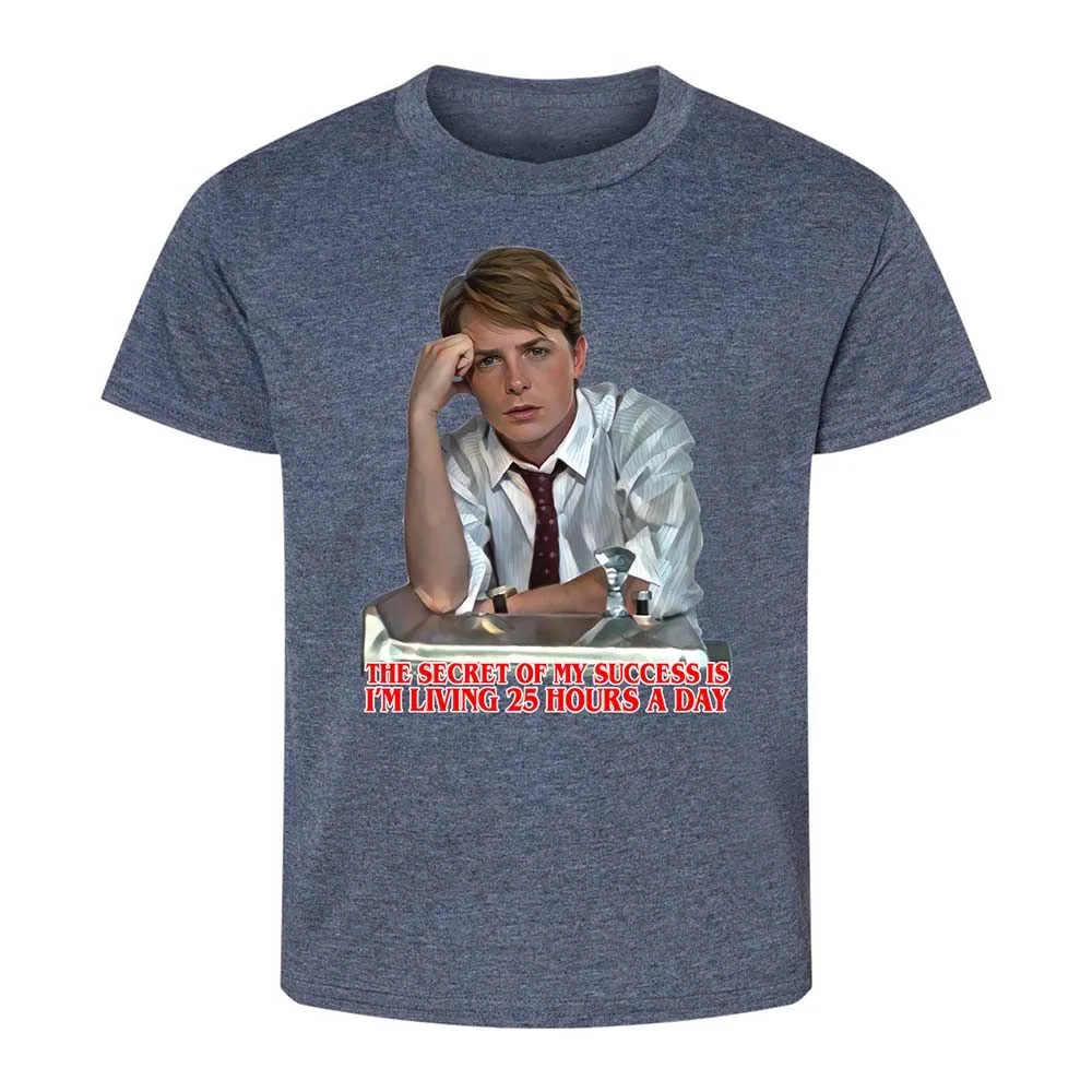 Kids T-Shirt - D2XHXFJE - Heather Navy - 15