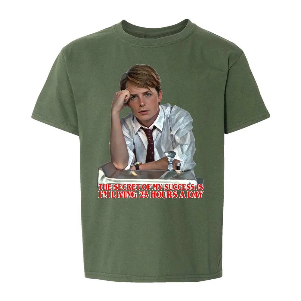 Kids T-Shirt - D2XHXFJE - Military Green - 20