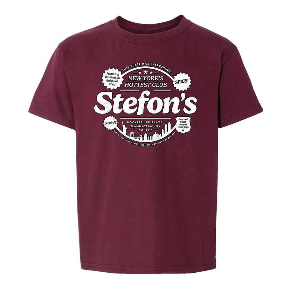 Kids T-Shirt - UK23RP71 - Maroon - 14
