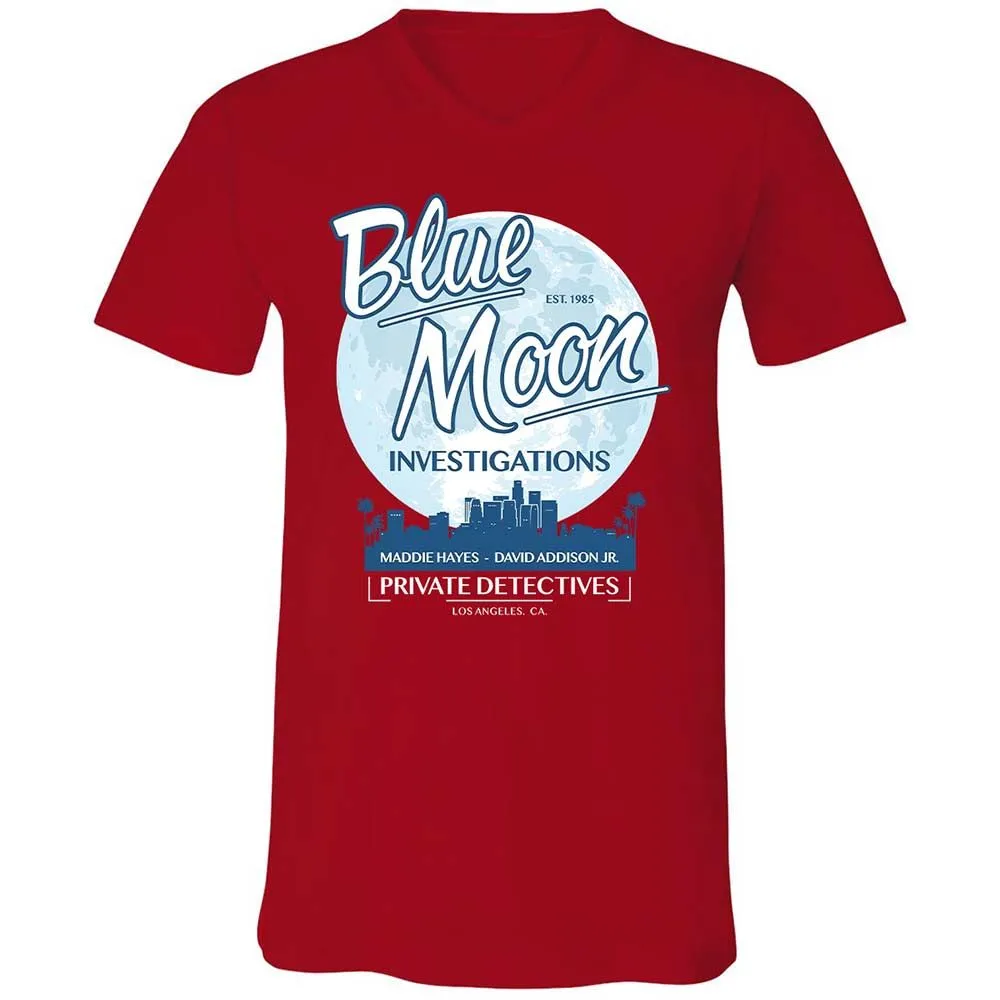 Unisex V-Neck T-Shirt - 6QMGME5T - Red - 6