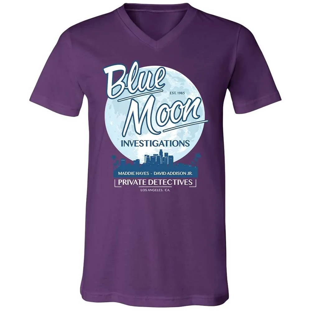 Unisex V-Neck T-Shirt - 6QMGME5T - Team Purple - 10