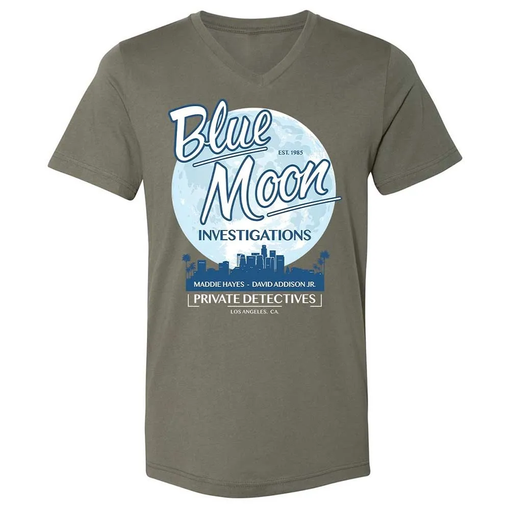 Unisex V-Neck T-Shirt - 6QMGME5T - Military Green - 11