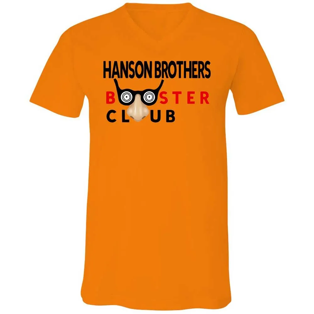 Unisex V-Neck T-Shirt - ZJ5JEJGU - Orange - 7