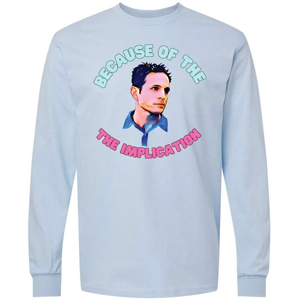 Long Sleeve T-Shirt - VUVVL2HC - Light Blue - 4