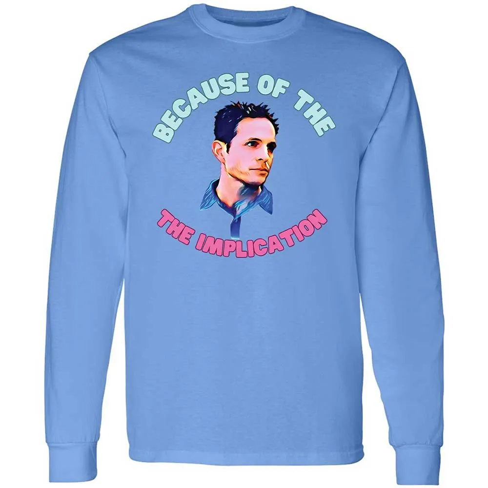 Long Sleeve T-Shirt - VUVVL2HC - Carolina Blue - 5