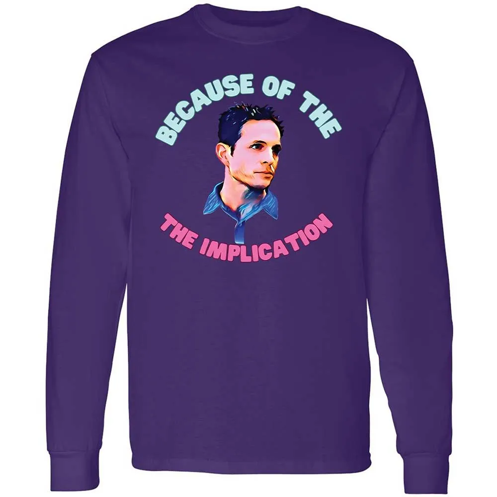 Long Sleeve T-Shirt - VUVVL2HC - Purple - 9
