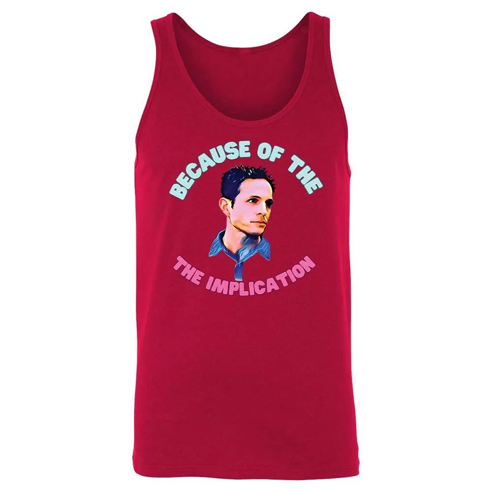 Unisex Jersey Tank - QK1D4RMG - Red - 3