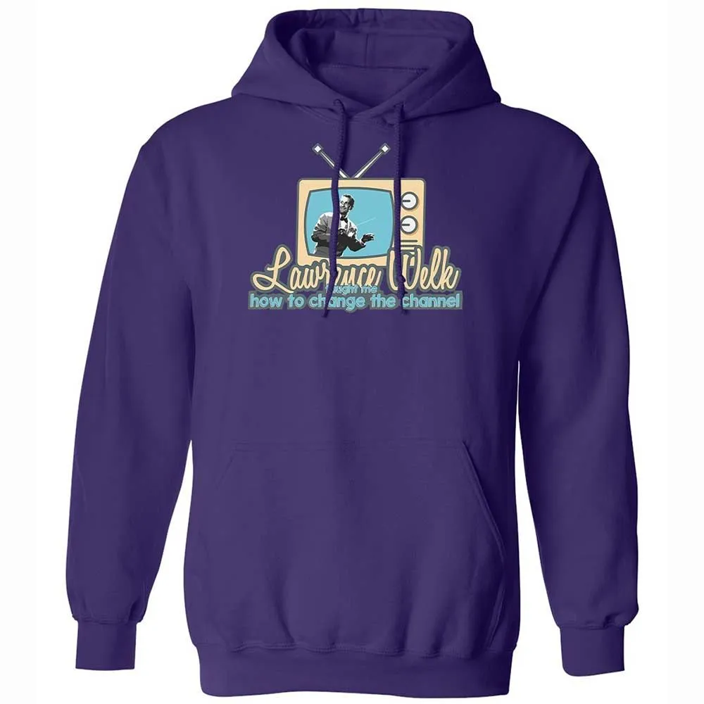 Lawrence Welk Taught Me How to Change the Channel - Purple - 10