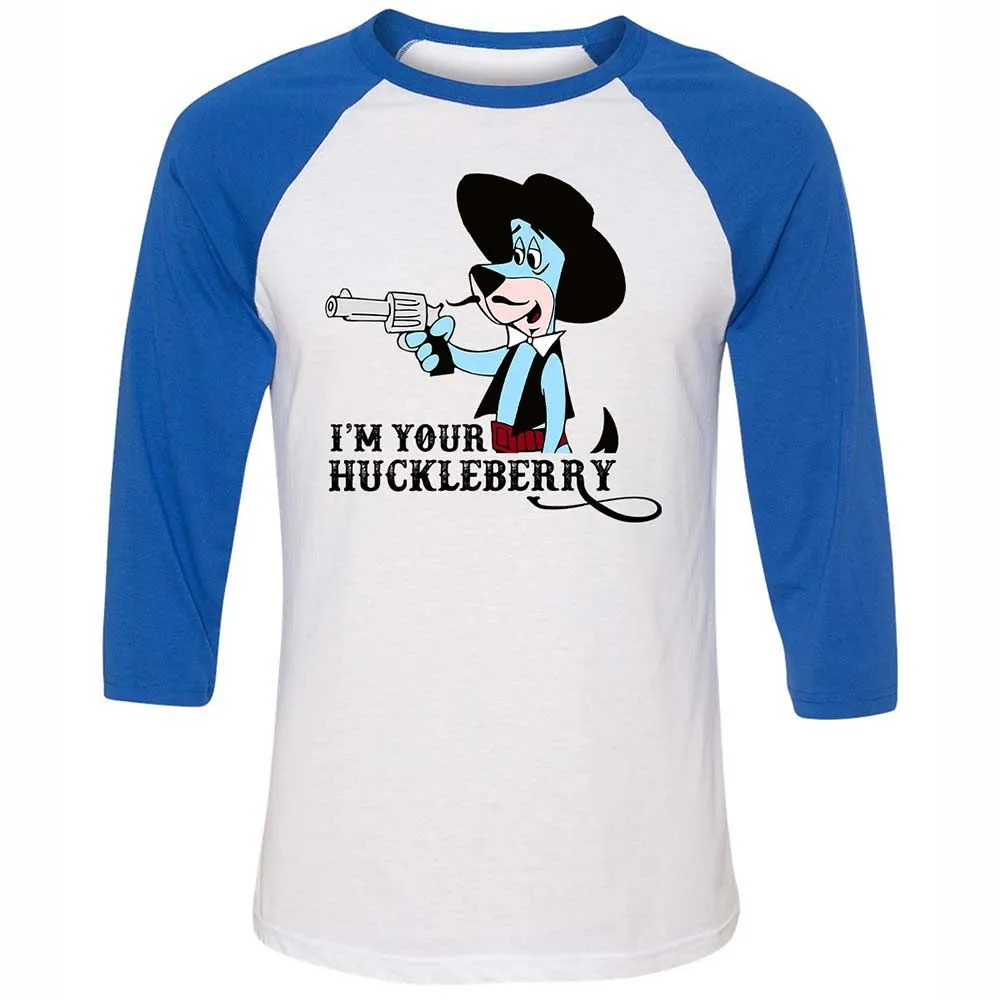 Unisex 3/4 Baseball Tee - 1Z9XP684 - White/True Royal - 10