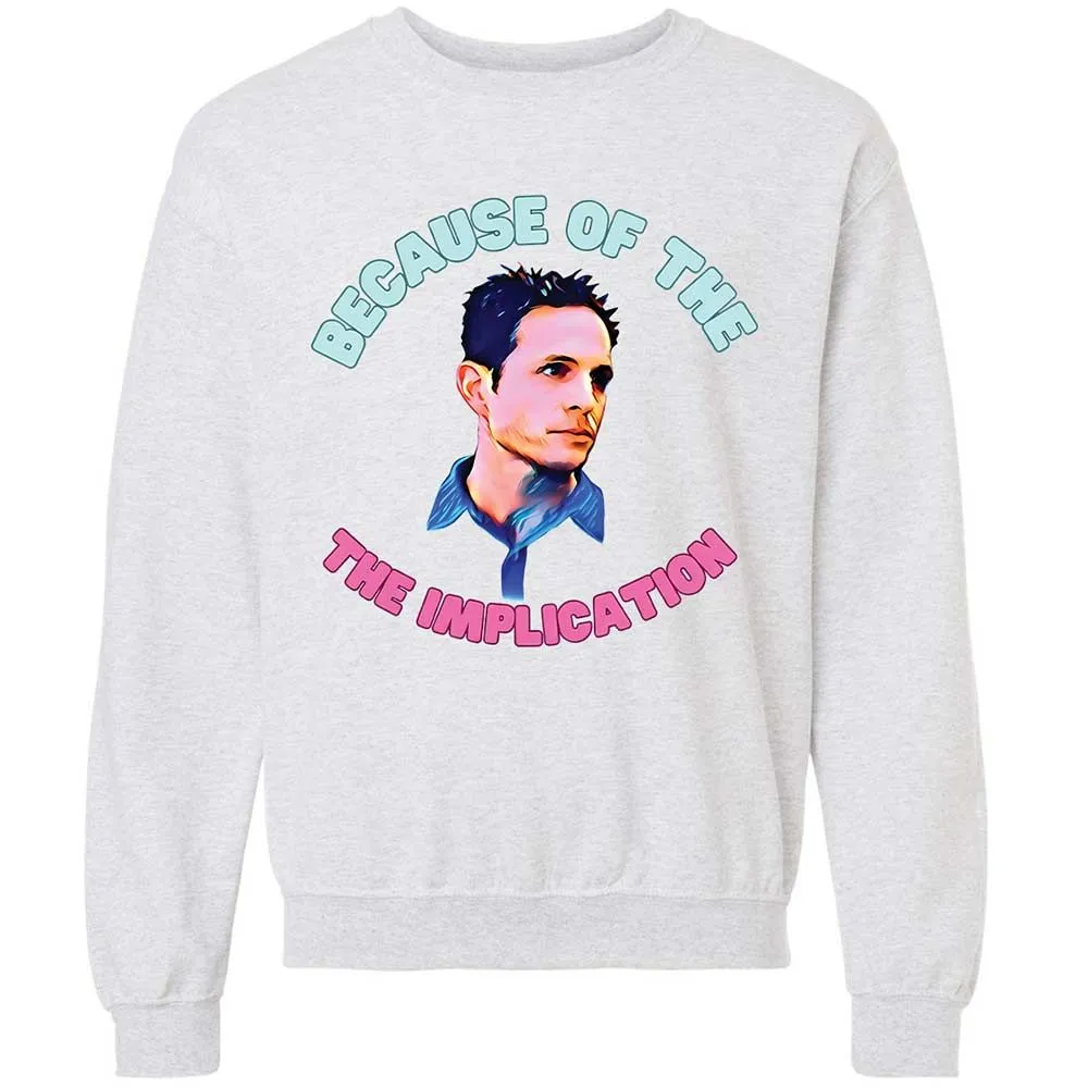 Classic Unisex Sweatshirt - JU41JVNL - Ash - 2