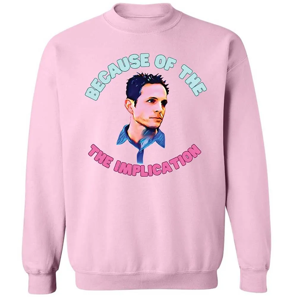 Classic Unisex Sweatshirt - JU41JVNL - Light Pink - 7