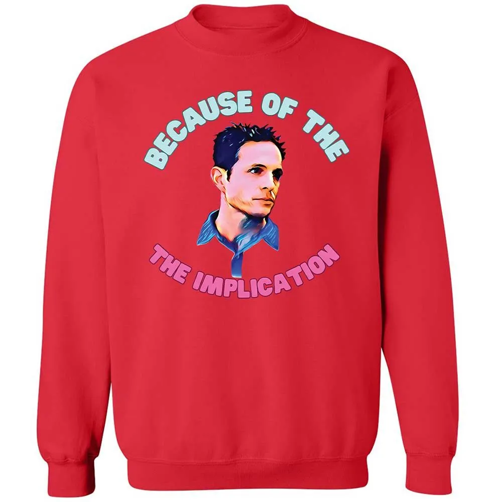 Classic Unisex Sweatshirt - JU41JVNL - Red - 9