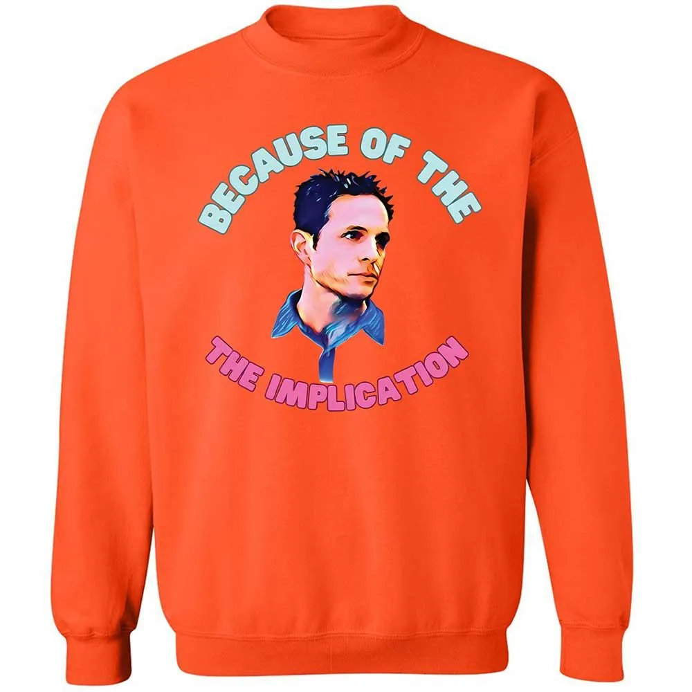 Classic Unisex Sweatshirt - JU41JVNL - Orange - 12