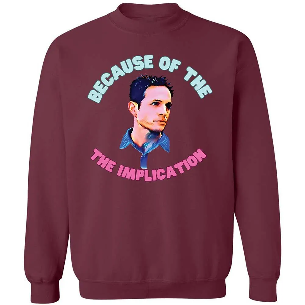 Classic Unisex Sweatshirt - JU41JVNL - Maroon - 20