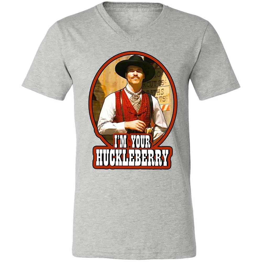 I'm Your Huckleberry - Athletic Heather - 2