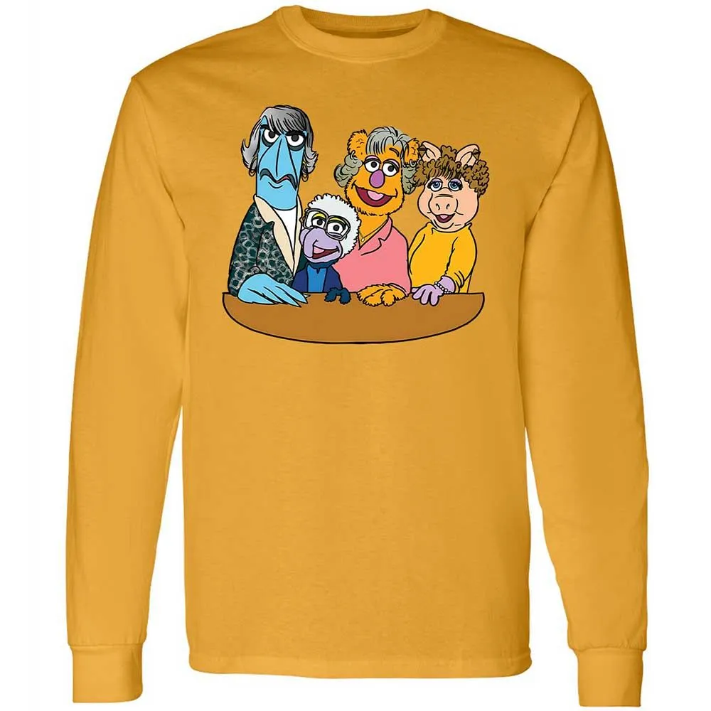 Long Sleeve T-Shirt - 2ETUJ8L2 - Gold - 10