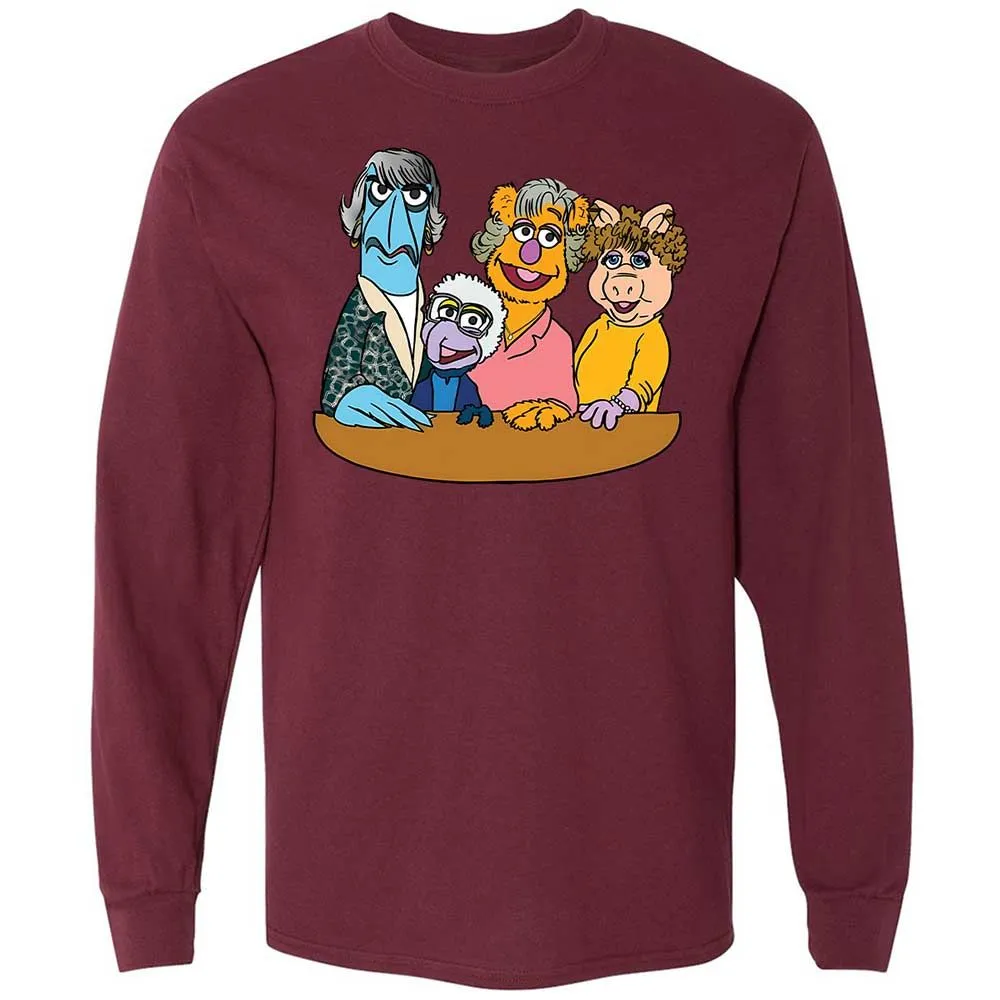 Long Sleeve T-Shirt - 2ETUJ8L2 - Maroon - 16