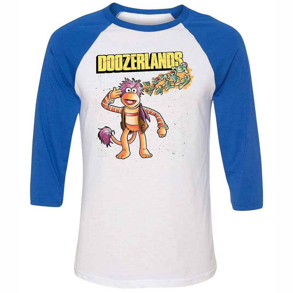 Unisex 3/4 Baseball Tee - ZV857GYX - White/True Royal - 10