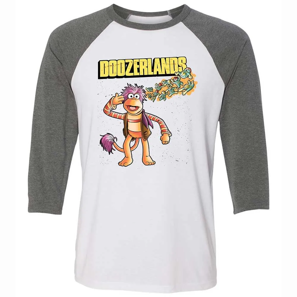Unisex 3/4 Baseball Tee - ZV857GYX - White/Deep Heather - 11