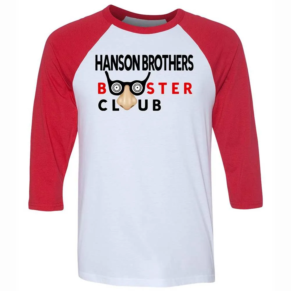 Unisex 3/4 Baseball Tee - E9V5MLR6 - White/Red - 9