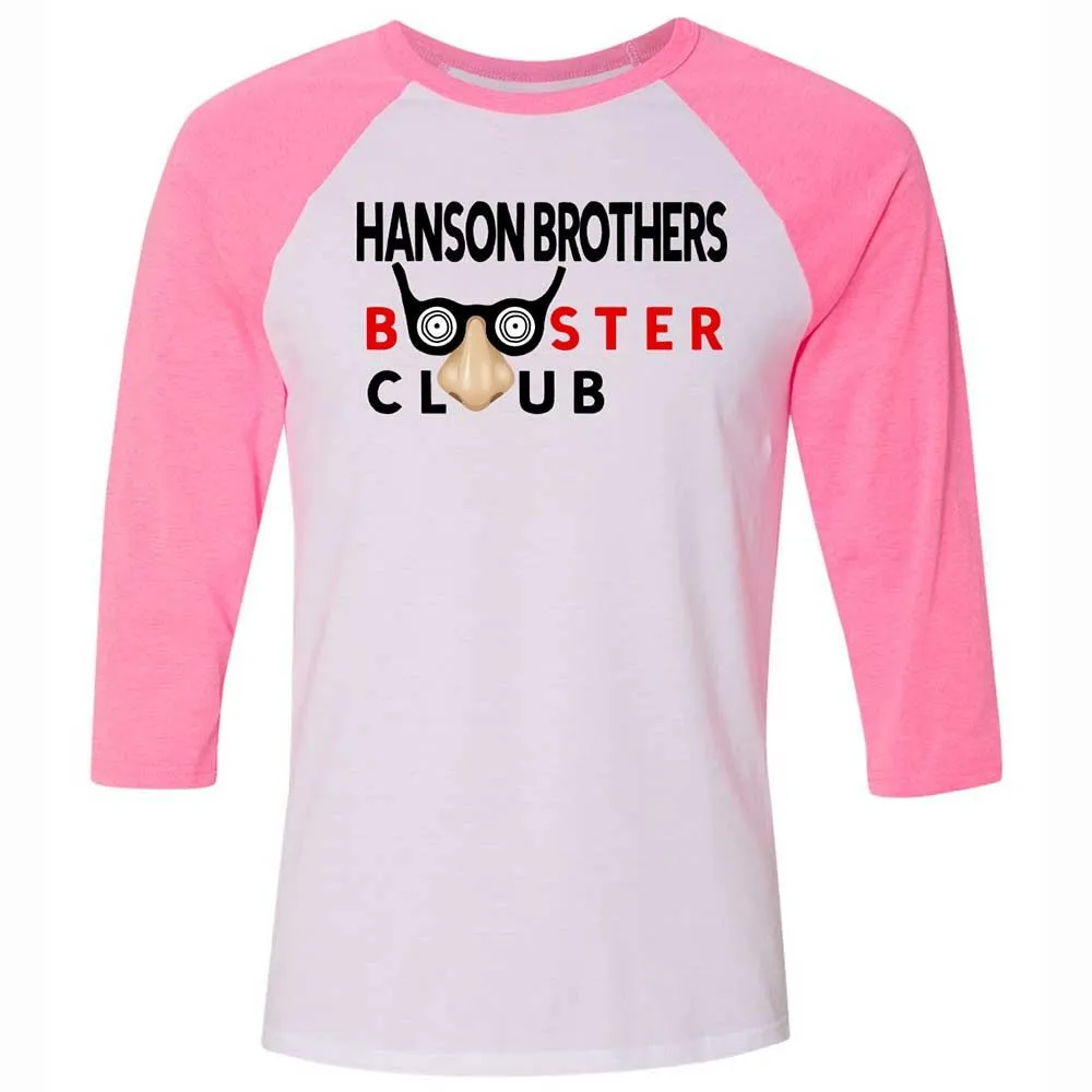 Unisex 3/4 Baseball Tee - E9V5MLR6 - White/Neon Pink - 12