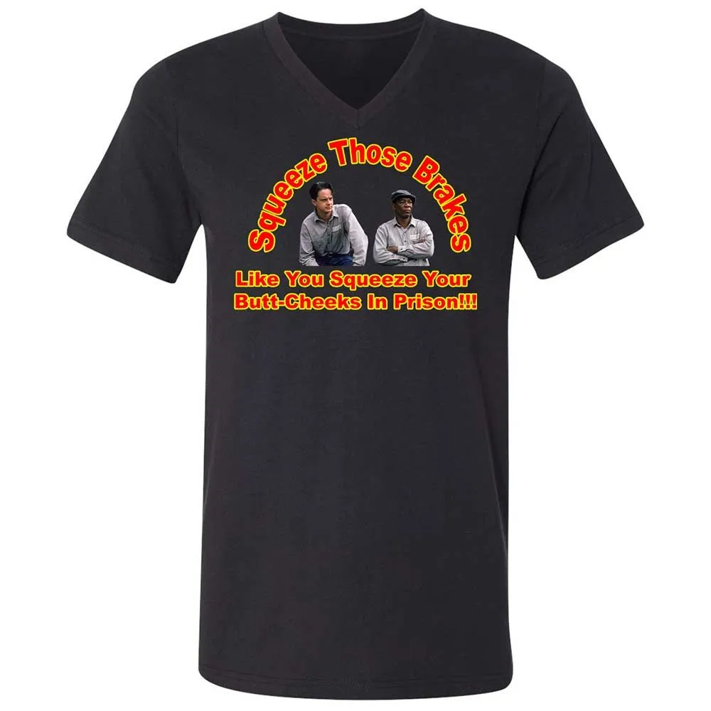Unisex V-Neck T-Shirt - VT98WLFR - Black - 11
