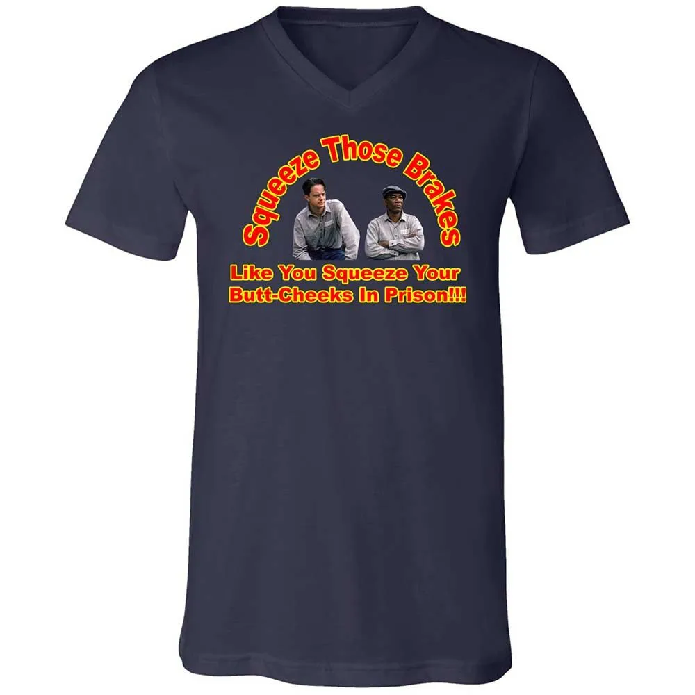 Unisex V-Neck T-Shirt - VT98WLFR - Navy - 12