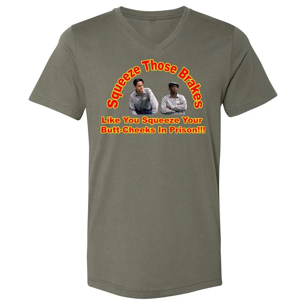 Unisex V-Neck T-Shirt - VT98WLFR - Military Green - 15