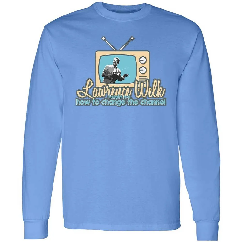 Lawrence Welk Taught Me How to Change the Channel - Carolina Blue - 5