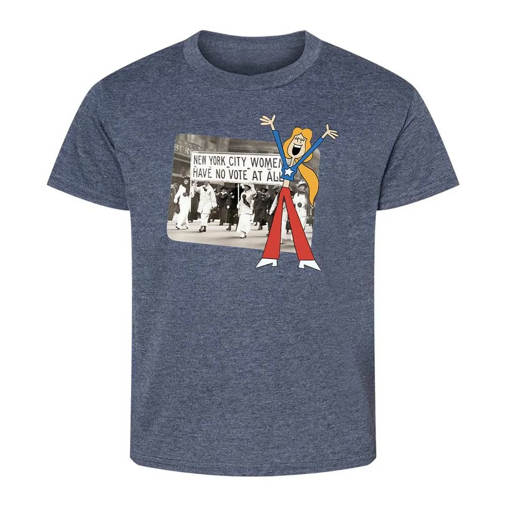 Vote for women - Heather Navy - 9