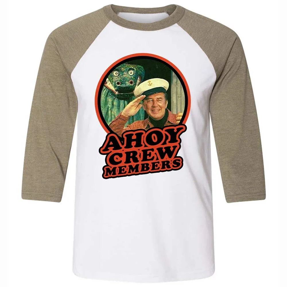Unisex 3/4 Baseball Tee - 4USJLCKS - White/Heather Olive - 4