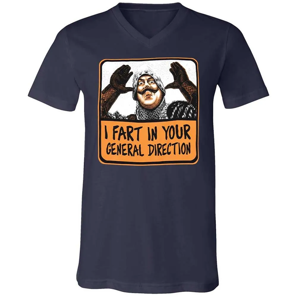 Unisex V-Neck T-Shirt - SM2Y2CWA - Navy - 2