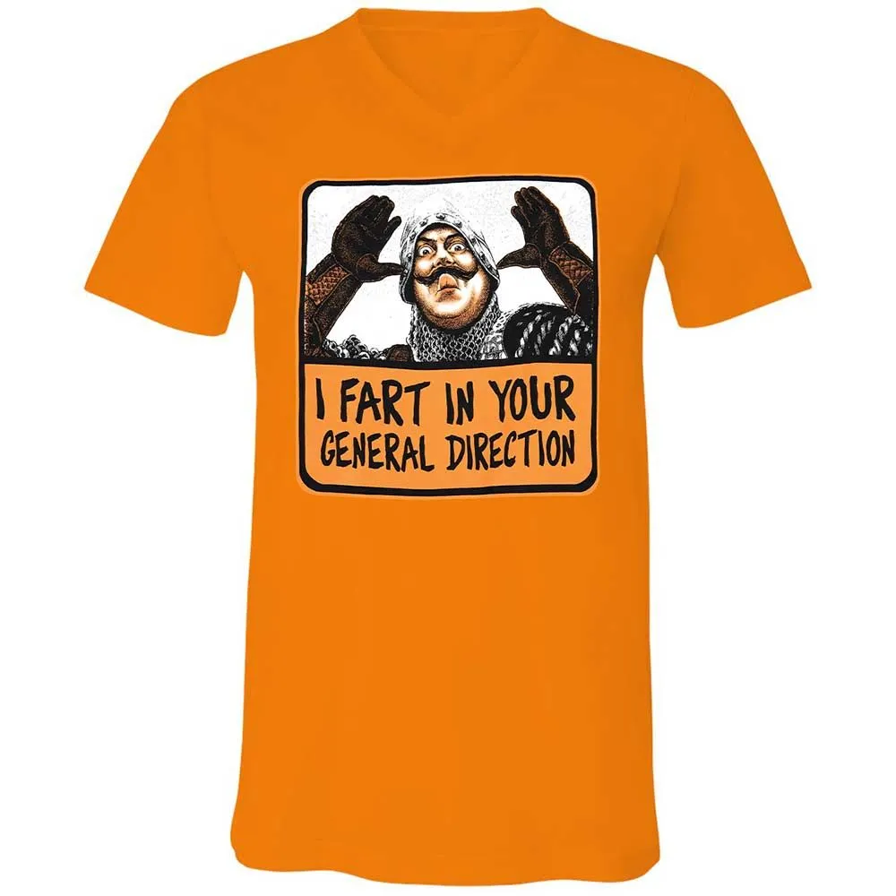 Unisex V-Neck T-Shirt - SM2Y2CWA - Orange - 12