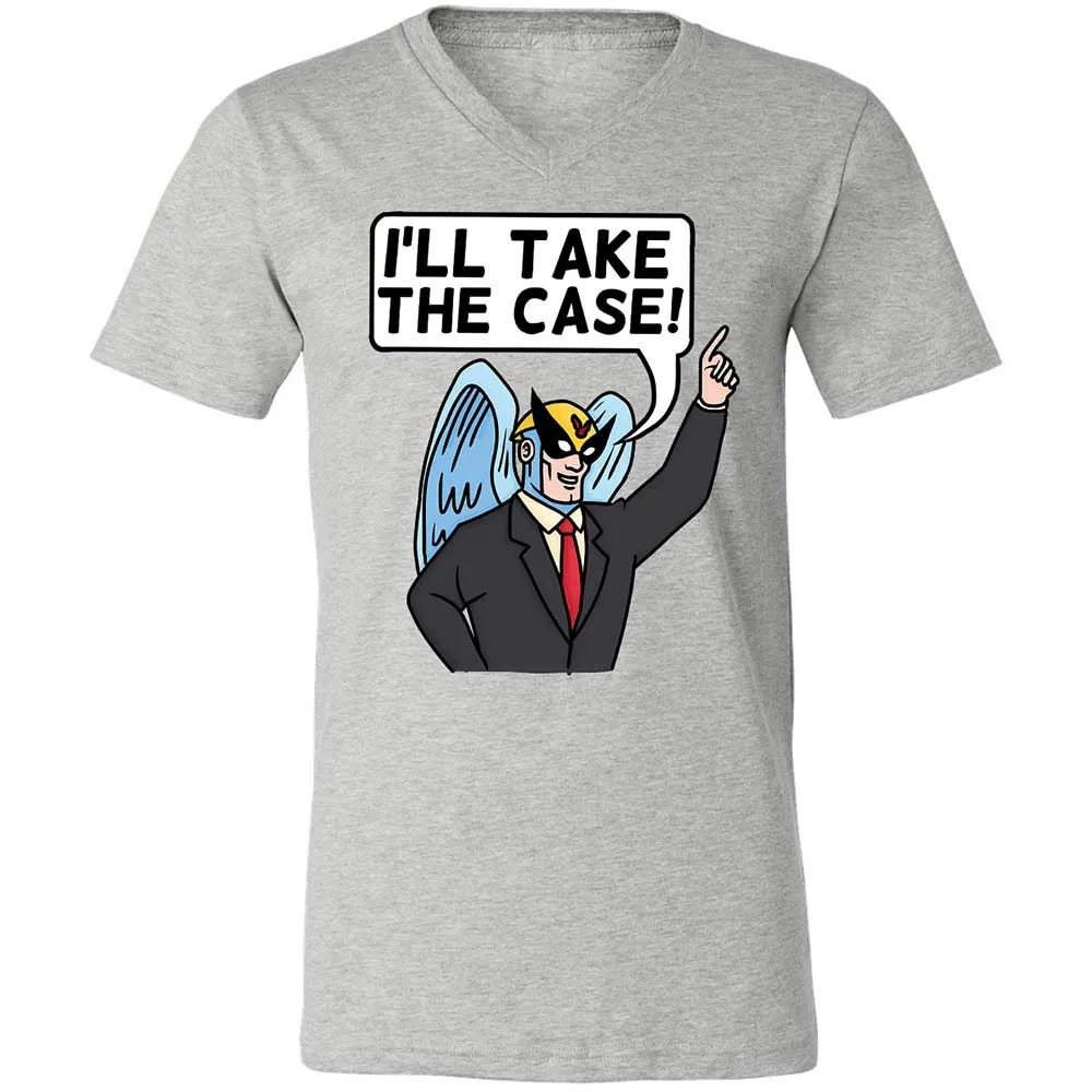 Unisex V-Neck T-Shirt - GWFRSP2K - Athletic Heather - 2