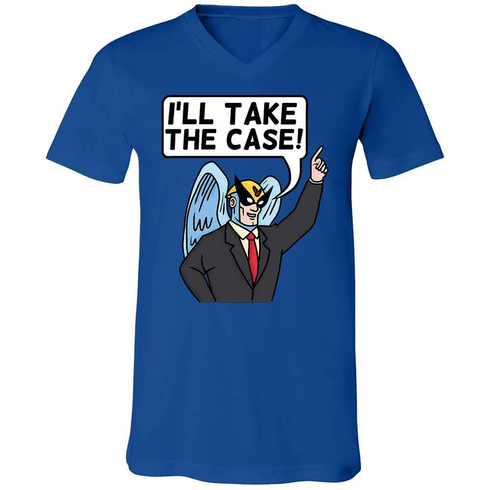 Unisex V-Neck T-Shirt - GWFRSP2K - True Royal - 3