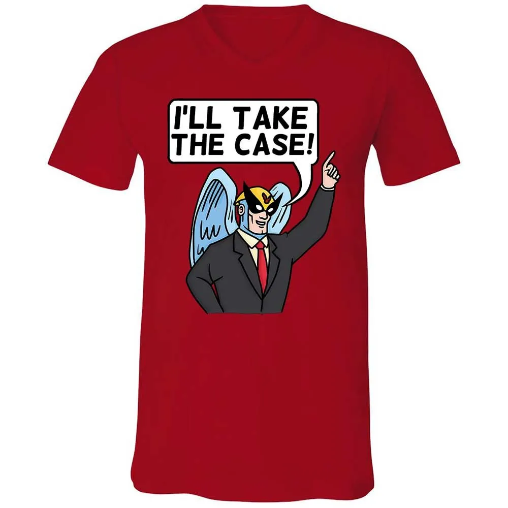 Unisex V-Neck T-Shirt - GWFRSP2K - Red - 5