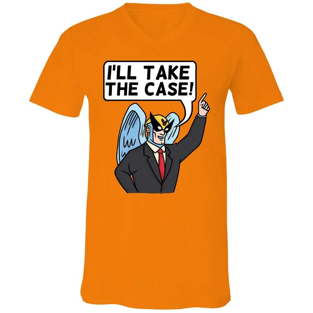 Unisex V-Neck T-Shirt - GWFRSP2K - Orange - 7