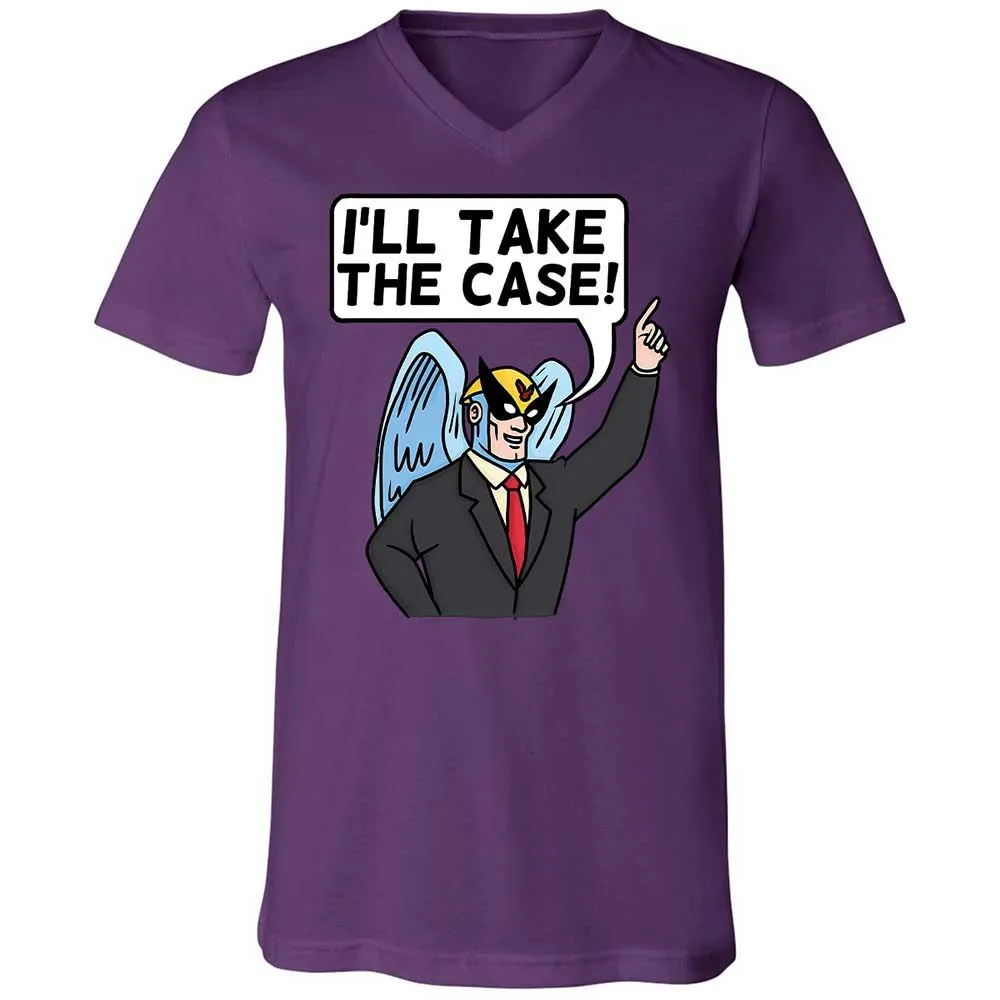 Unisex V-Neck T-Shirt - GWFRSP2K - Team Purple - 10