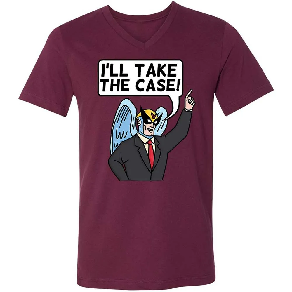Unisex V-Neck T-Shirt - GWFRSP2K - Maroon - 14