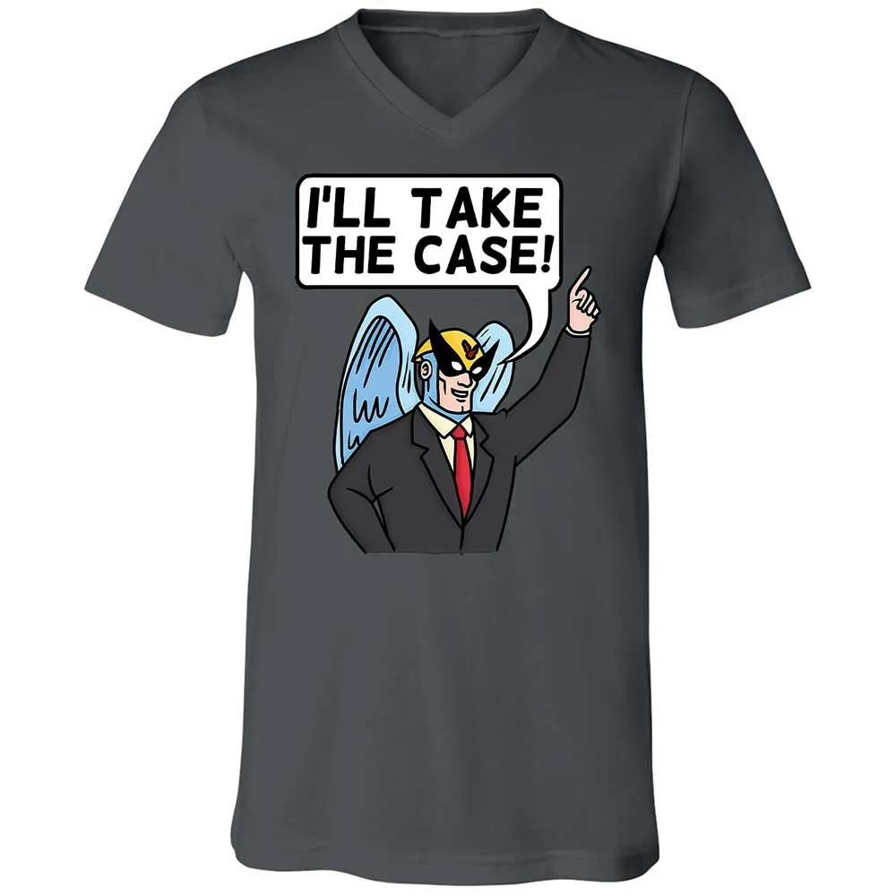 Unisex V-Neck T-Shirt - GWFRSP2K - Asphalt - 16