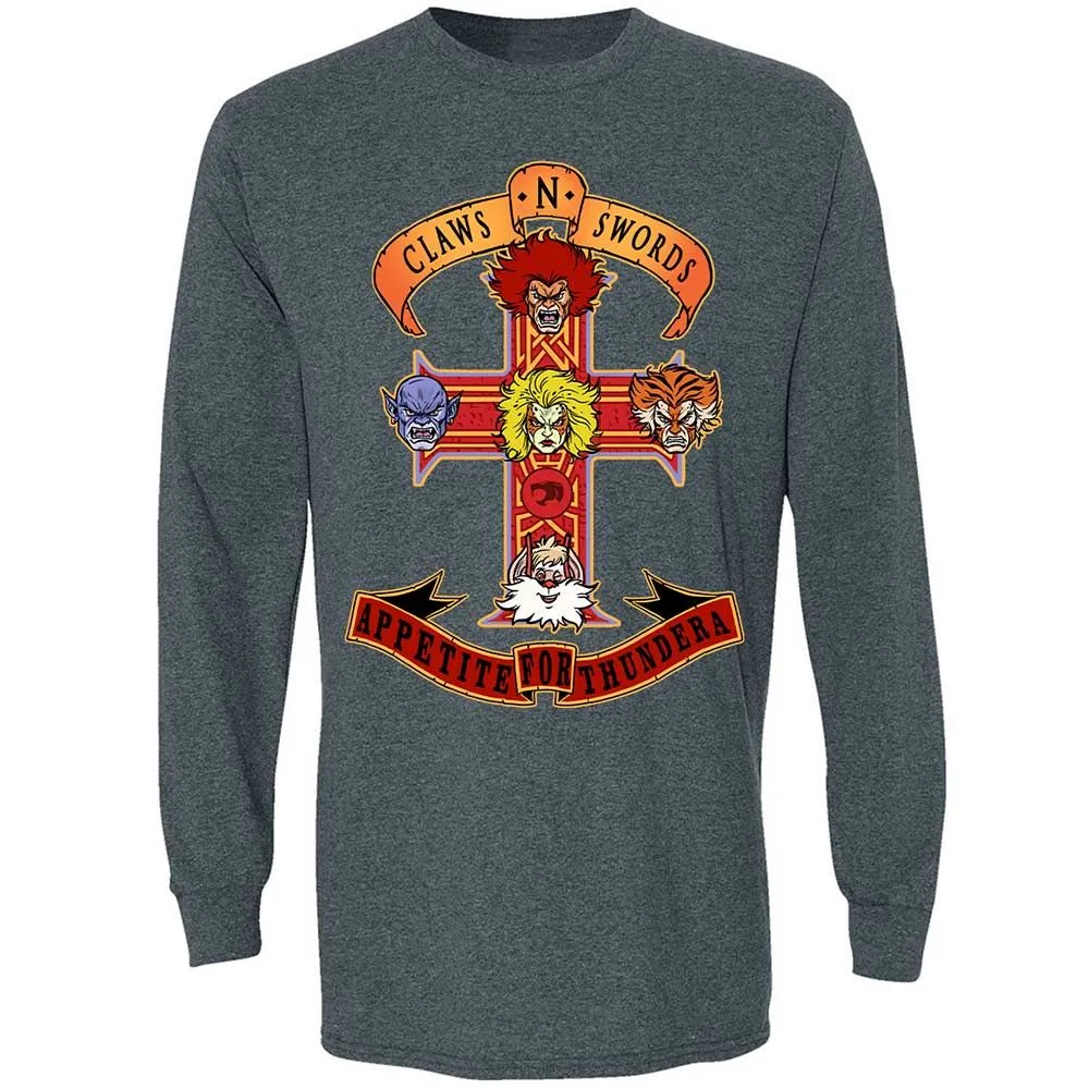 Long Sleeve T-Shirt - HYSDNGJ1 - Dark Heather - 5