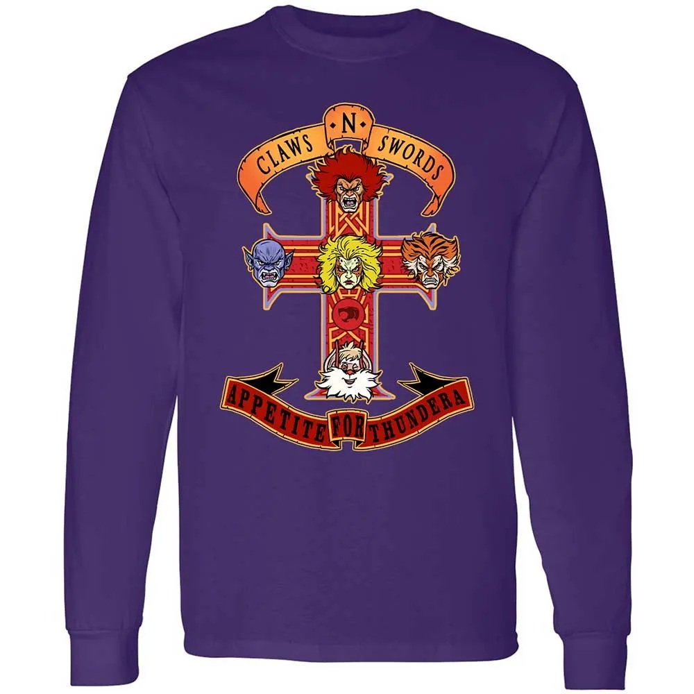 Long Sleeve T-Shirt - HYSDNGJ1 - Purple - 12