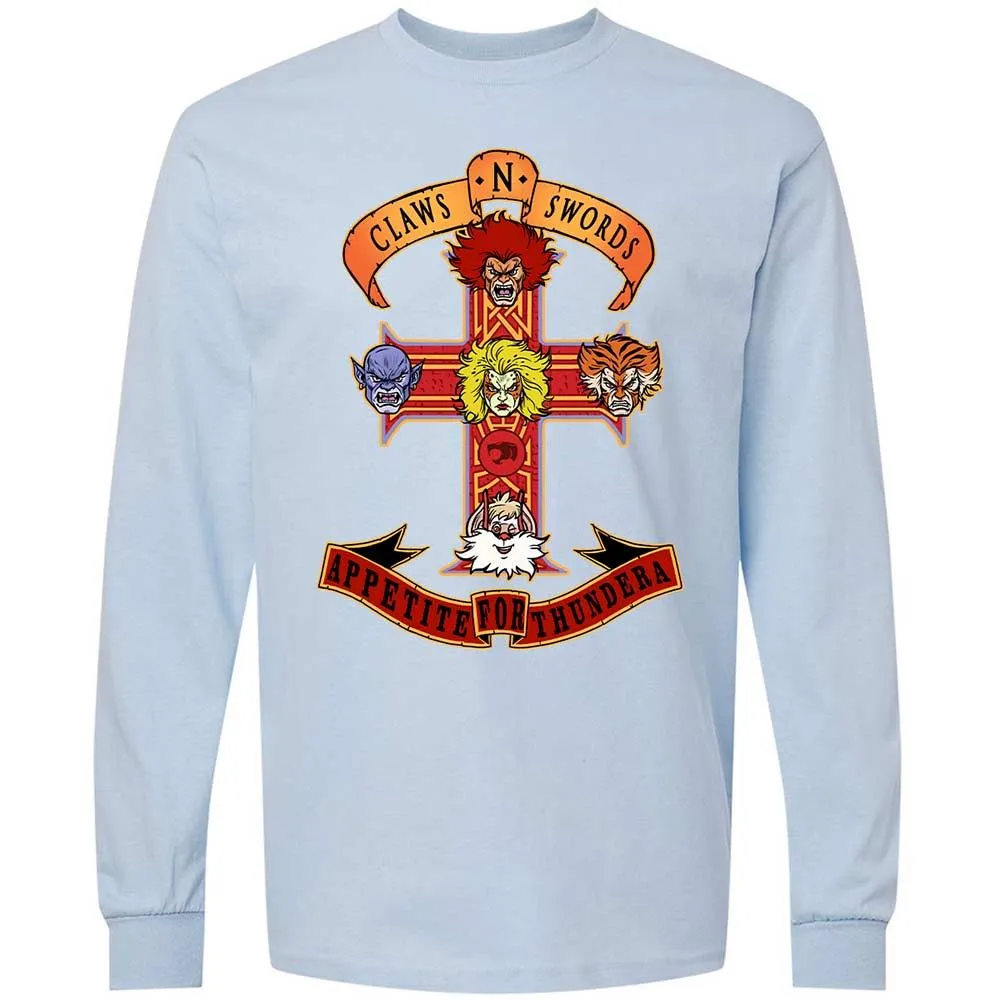 Long Sleeve T-Shirt - HYSDNGJ1 - Light Blue - 18