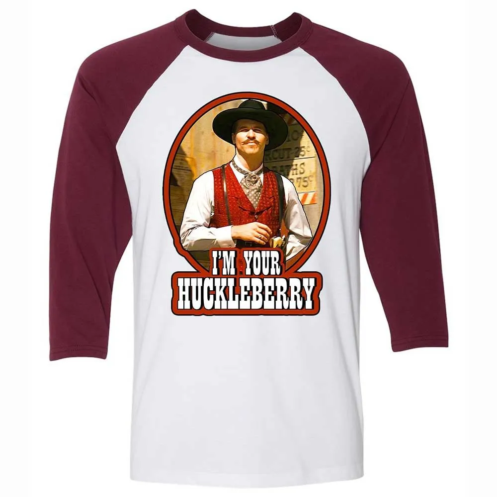 I'm Your Huckleberry - White/Maroon - 7