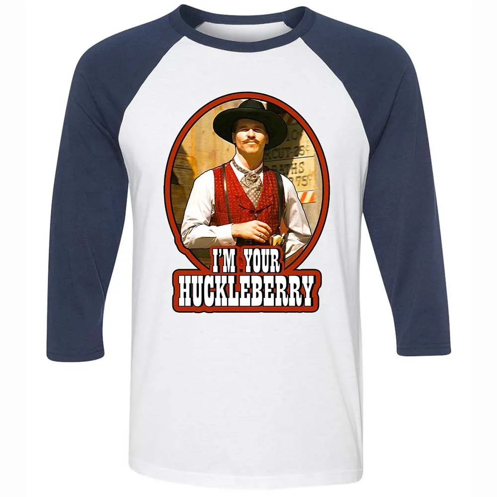 I'm Your Huckleberry - White/Navy - 8