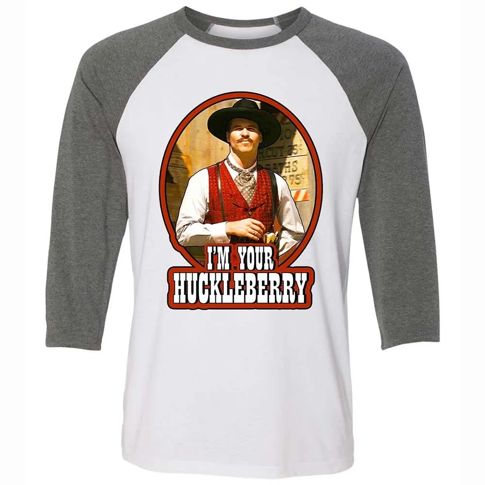 I'm Your Huckleberry - White/Deep Heather - 11
