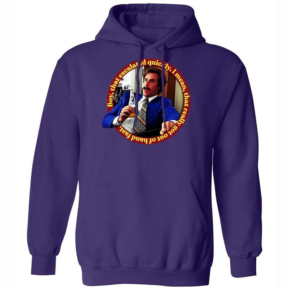 Classic Unisex Hoodie - LG9LUTZF - Purple - 10