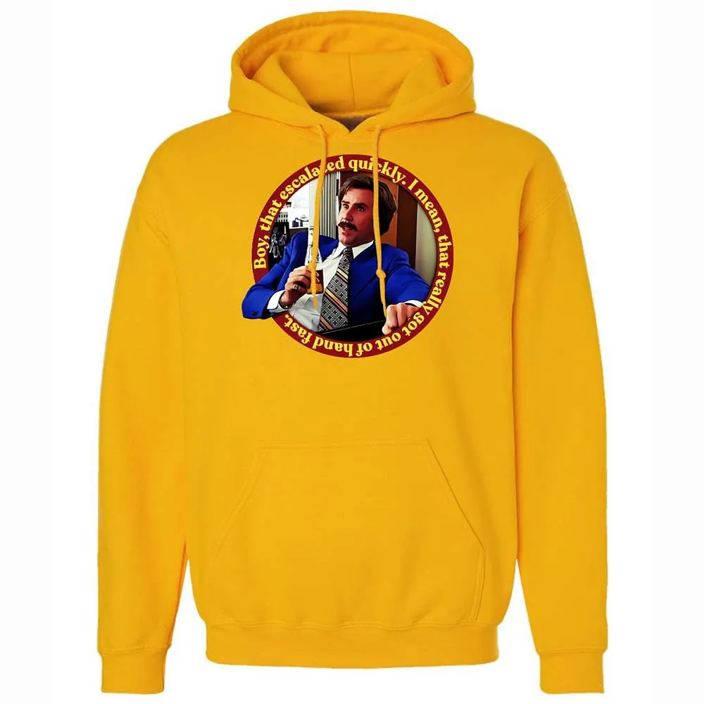 Classic Unisex Hoodie - LG9LUTZF - Gold - 13