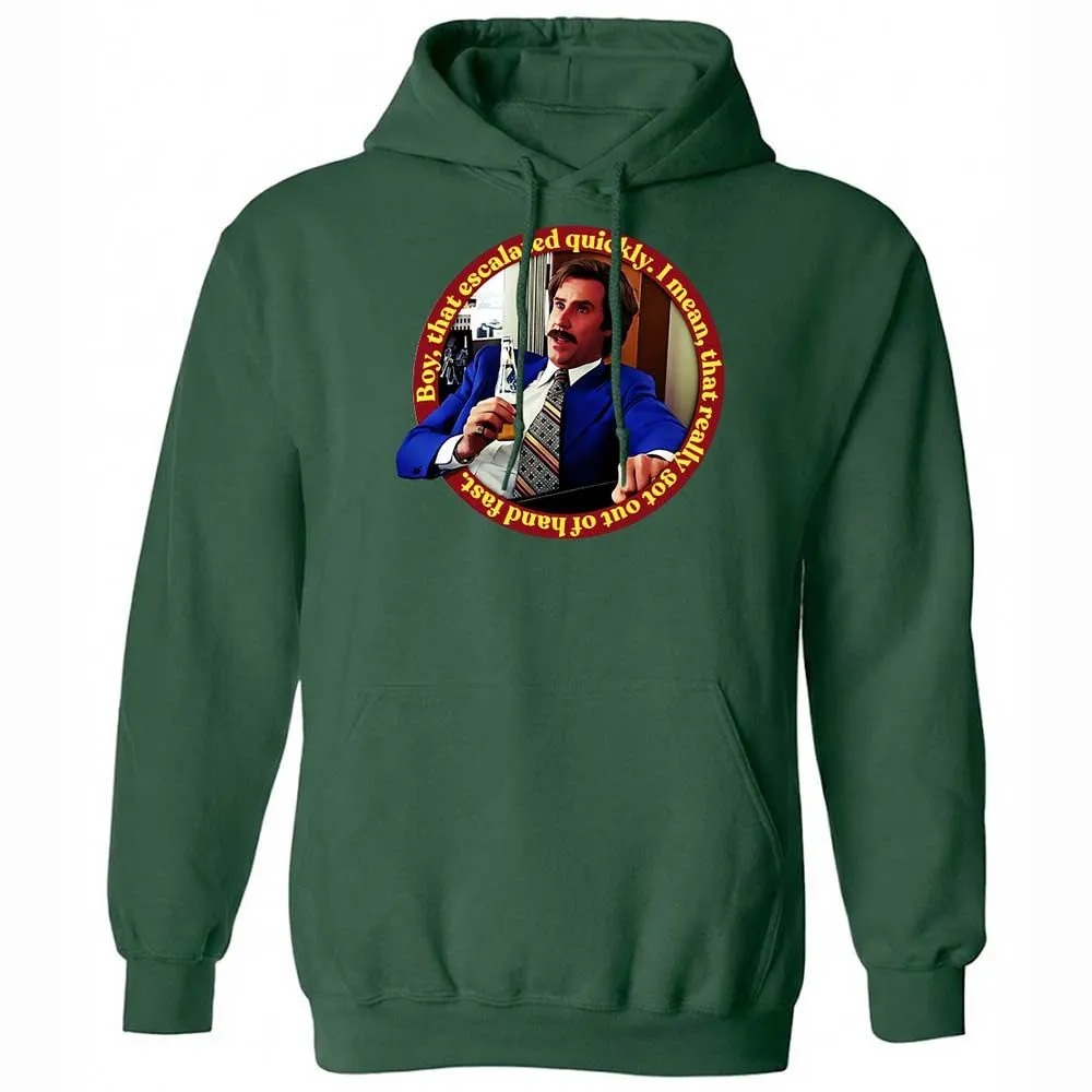 Classic Unisex Hoodie - LG9LUTZF - Forest Green - 16